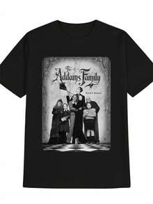 Camiseta Casual de Cuello Redondo para Hombre, Lo Extraño Es Relativo. Camiseta de Hombre con Estampado, Regalo para Hombre - Negro - Ver 1