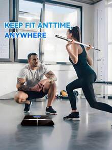 Pèse-personne électronique haute précision, pèse-personne 396 lb, pèse-personne de salle de bain extra large avec écran LCD HD et affichage de la température (commutable entre kg et livres), convient pour la maison, le gymnase, la chambre à coucher, les lieux extérieurs