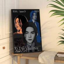 1张无框复古摇滚乐队K-Korns音乐复古海报，适合房间、酒吧、咖啡厅墙面装饰，是卧室、客厅、走廊的理想礼物，也适合墙面艺术、墙面装饰、冬季装饰、房间装饰礼物、生日毕业礼物等。 - 彩色 - 查看 20