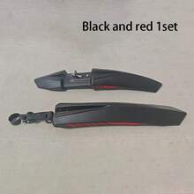 1set Adjustable Road Mountain Bike Tire Front/Rear Mudguard Set