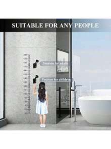 1pc Rotatable Black Shower Head Holder, Universal 360 Degree Adjustable Wall-Mounted Shower Head Bracket, No Drilling Installation - Black - View 9