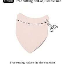 10 Stücke nahtlose, unsichtbare Oberschenkel Anti-Reibungs-Patches aus Vliesstoff in V-Form für Leggings