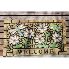 Door Mat Welcome Mat Front Door Mat Outdoor For Home Entrance Outdoor Mat For Outside Entry Way Doormat Entry Rugs Heavy Duty Non Slip Rubber Back Low Profile 17 X 30 Inch Dragonfly