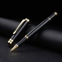 1PC Pen Office School Commemorate Gift Full Metal Pen Student Writing Stationery