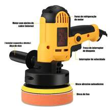 Professional Automotive Sanding Polisher 125mm 220/110V - 查看 2