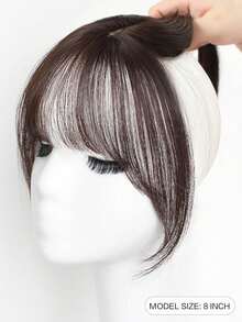 合成顶发假刘海夹式刘海接发自然假刘海隐形假发女款