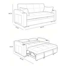 Sofá Cama Easy Living Sander Gris Claro - Gris Claro - Ver 11