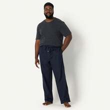 Essentials Men's Flannel Pajama Pant - Verde militar - Ver 9
