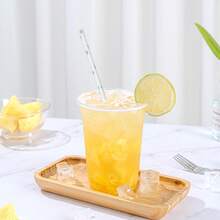 عبوة من 25/100 قش ورقي بسلسلة فضية، متوفر بأنماط مخططة/بشكل قلب، بقياس 6مم/0.23بوصة * 197مم/7.75بوصة، مناسب لمناسبات متنوعة مثل التجمعات العائلية والفعاليات والحفلات والأعراس واحتفالات الأعياد وغيرها. قش ورقي قابل للتخلص منه مفضل للمشروبات مثل الحليب والقهوة والعصير والكولا ومياه جوز الهند وغيرها، حفلة عيد الحب، ديكور المنزل، هدايا المنزل - فضي - مشاهدة 6