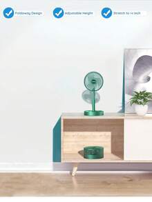 GICOOK Portable Mini Fan,Desk Fan,Multifunctional Dual-Purpose Fan,Personal Quiet Fan,Small Desktop Fan,For Bedroom Kitchen Office,Keep Cool Everywhere