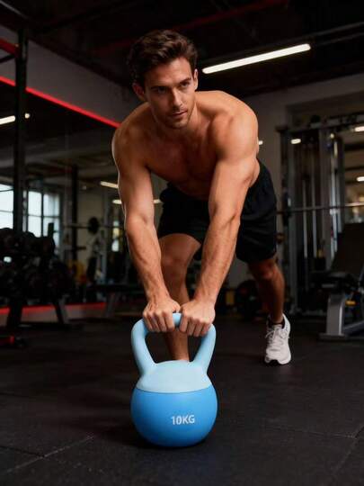 Kettlebell Fitness Equipment, Home Use Dumbbell Kettlebell Combo Training Strength Shaping Fitness Gear, Unisex Kettlebell