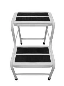Escada Escadinha Banqueta Aço 2 Degraus KlicMix - Branco - Visão 4
