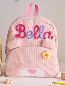1 Peça Mochila Infantil Personalizada, Mochila Personalizada para Crianças Pequenas, Presente Comemorativo de Volta às Aulas para Crianças - Multicolorido 3 - Visão 6