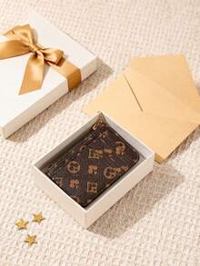 Ultra-Slim Women's PU Leather Bifold Wallet - Multi-Functional Credit Card Holder & Coin Purse With RFID Protection Minimalist Solid Color Coin Purse, All-Match Clutch Bifold Wallet, Portable Slim Credit Card Holder