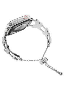 Adjustable Durable Metal Watch Band, Suitable For Men And Women, Can Be Worn As Holiday And Birthday Gift, Fits 38/40/41/42/44/45/46/49mm, Compatible With Series Ultra/SE/11/10/9/8/7/6/5/4/3/2/1 - 38/40/41mm & 42mm (S10/11) - View 5