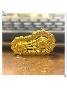 2025 新品上市 - 机械爱好者必备，金属机械减压指链，齿轮造型，生日礼物 - 节日礼物 - 圣诞礼物 - 完美礼物 - 彩色 - 查看 4