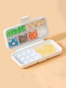 Portable Pill Storage Box Moisture Proof Pill Organizer For Men And Women Travel Essentials Cruise Essentials Dorm Essentials Daily Pill Box To Hold Vitamin Medicine Medication And Supplement PP Pill Container First Kit Medical Bag For Travel Home Camping Outdoor Hiking Hunting Back To School Medicine Bag Pill Case Pill Containers Hospital Bag First Aid Kit Medicine Organizer Medicine Storage Bag Vacation Essentials - Multicolor - View 15
