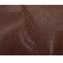 Maillard coffee brown and black portable shoulder bag, soft texture, large capacity tote bag, retro versatile women's bag, messenger bag.