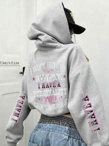 1件装少女加厚保暖连体衣，青少年学生服装，适合儿童秋冬季长袖上衣 - 灰色 - 查看 4