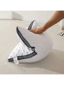 2 Pillows For Home And Hotels, Neck Pillow For Adults, Special Single Pillow Of High Quality - Baby's Breath - View 4