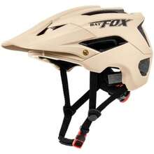 FINYQBET Casco de Bicicleta Ultraligero para Adultos, con Visera Extraíble y 13 Ventilaciones, Ajustable para Ciclismo de Montaña y Urbano (56-62 cm(Beige) - Tipo 2 - Ver 2