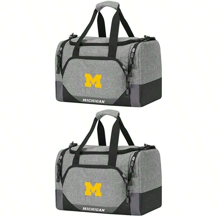 Northwest Company Bolsa de con Licencia Oficial del Equipo de la Terrain, Gris, 18 x 11 x 11 Pulgadas, el Color de la Base Puede Variar(Michigan Wolverines) - Tipo 1 - Ver 1