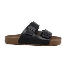 Unisex  Sandal Adjustable Anti-Stress Soft Comfortable Casual Everyday - màu đen - Xem 2