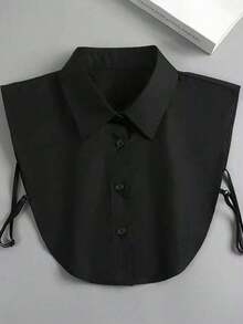 2 piezas Inserto de cuello de camisa versátil y sencillo, apto para uso diario VB4W - Blanco - Ver 9