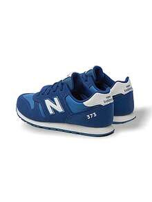 New Balance 373 女款(GS)运动鞋 吸汗透气保暖百搭纯色标志弹性好易洗速干运动户外跑步日常上学女款(GS)蓝色YC373VO2 - 藍色 - 查看 6