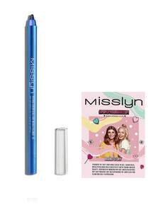 Misslyn 1入濃色全天持久眼線筆，慕斯泡泡替芯絲滑柔順，一筆塑形不拉扯，煙燻妝感，防水防汗，可削尖凝膠般質地，眼妝，Y2K冬季時尚，生日情人節禮物 - #10 - 查看 10