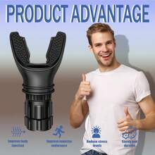 Portable Lung Breathing Trainer, Adjustable Resistance, Made Of High-Quality Silicone, Improves Respiratory Capacity And Endurance, Easy To Clean And Use. - Multicolor - View 7