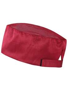 Chef Hat Cooking Hat Restaurant Kitchen Work Hat Chef Hat Male And Female Waiter Flat Top Hat