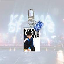 1个2025新款KARMA亚克力钥匙扣吊坠 SKZ钥匙扣 明星周边 - 生日礼物 - 圣诞礼物 - 完美礼物 - 收藏品 - 爱好展示 - 彩色 - 查看 11