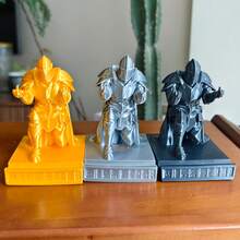 3d Printed Retro Kness-Shaped Pen Holder - Multicolor - View 5