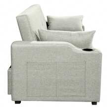 Sofá Cama Easy Living Sander Gris Claro - Gris Claro - Ver 6