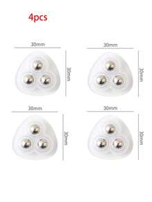 1/4个粘性耐磨承重小滑轮，万向轮，三种颜色可选，底部带静音脚轮，优质重型旋转轮 - 顺滑360°旋转脚轮，带三重滚珠轴承，静音耐磨，无需钻孔即可承重家用物品 - 彩色 - 查看 15