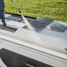 Self Adhesive Shape Rain Gutter Drip Rail Molding RV Water Guide Strip - White - View 5