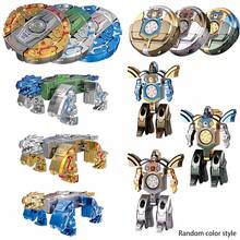 1 Set Transformable Finger Spinner, Creative Stress Relief Toy Suitable For Teenagers, Can Be Used As Finger Spinner, Party Favor, Transformable DIY Robot Spinner, Back To School Stress Relief Toy And Classroom Reward, Boys' Toy, Children's Gift, Christmas Gift, Adult Toy, Fun Gift, Valentine's Day Gift For Men - Multicolor - View 11