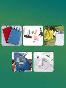 12pcs Colorful Clips Retractable Travel Clothesline Windproof Drying Rope For Outdoor Balconies And Dorm Rooms, Portable Laundry Line With Strong Clips, Easy Setup And Packable Indoor/Outdoor Drying Solution, Ideal For Camping, Travel, Small Space Living, Weather-Resistant Construction, Multi-Clip System For Securing Multiple Items, Adjustable Tension, Non-Slip Ends, Lightweight Compact Design - Multicolor - View 11