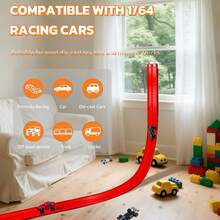 16FT DIY Track Racing Car Toy Set, Suitable As Children's Gift