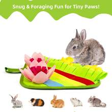 Felt Snuffle Mat For Small Pets, Washable Training Pad, Stress Relief Toy