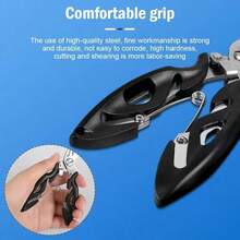 2pcsAorace Multifunction Fishing Tools Accessories For Goods Winter Tackle Pliers Vise Knitting Flies Scissors Braid Set Fish Tongs