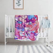 Disney Minnie Mouse Blanket, 1pc Soft Knit Nap Blanket, Cozy Sofa Blanket For Living Room, Multi-Use Home Essential, Skin-Friendly Fabric, Perfect Present For Disney Fans - Nhiều màu - Xem 4