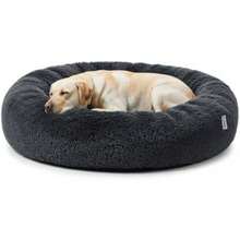 Furbedz Cama para Perro Mediano, diseño antiestrés, Cama Lavable con Funda extraíble intercambeable, Felpa ultrasuave, Forro Interno, Soporte ortopédico Memory Foam, Base Impermeable(Grande (100 cm) Gris Oxford) - Tipo 7 - Ver 1