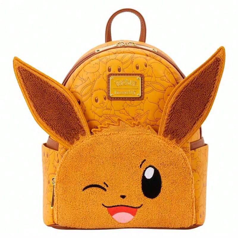 Loungefly - Eevee Women's Mini Backpacks Light Brown Polyurethane - Orange - View 1