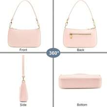 Bolso de hombro Mujer - Rosa - Ver 2