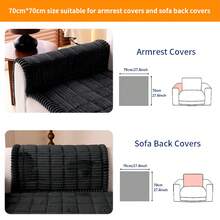 1pc Bohemian Style Sofa Cover, Quilted Thick Plush Fabric, Machine/Hand Washable, Non-Slip Pet Friendly Sofa Protector, Soft & Comfortable Polyester, Suitable For Living Room, Bedroom, Office Room Decor Home Decor Couch Cover Sofa Covers Living Room Decor