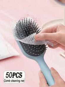 50PCS Toothbrush Cleaning Kit. Reusable Storage Box. Organized, Round, Long-Handled Cleaning Brush. Razor Power Bank. Disposable Razor Collector. Highly Efficient Brush Cleaning Kit Design. Compact And Reinforced. Truss Mesh Cleaner.