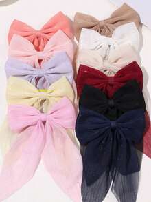 8pcs Random Hair Accessory Set, Including Ribbons, Gauze, And Bows, Dancing In The Wind - A Lovely Gift For Women, Everyday Elegant Hair Accessories, A Must-Have For All Seasons, Suitable For Outdoor Use, And A Great Gift,Gifts,Travel,Gifts For Women,Hair Stuff,Stocking Stuffers,Stocking Stuffers,Stocking Fillers,Stocking Stuffers For Women,Stocking Fillers Women,Christmas Gifts,Gifts,Christmas Stocking Fillers,Gifts For Women,Gift,Christmas Gift,Stocking Stuffers For Adults,Stocking Fillers For Adult,Hair Stuff,Women's Accessories,Stocking Stuffer,Coming-Of-Age Hair Accessory,Christmas Hair Accessories,Gift Ideas For Women,Beauty Stocking Fillers,Christmas Gifts For Women