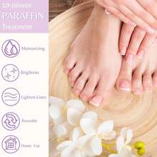 10分钟石蜡手足护理套装，家用SPA手膜手套，保湿手足膜 - 薰衣草、胶原蛋白、椰子油、芦荟、玫瑰、蜂蜜面膜，SPA礼盒套装，女士美容护理礼盒套装 - 彩色 - 查看 8